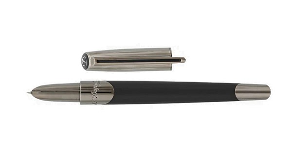 S.T DuPont Defi 万年筆　ガンメタル　M字 st-dupont-defi-millennium-